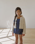 Nile frill cardigan