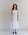 ELLA DRESS. WHITE