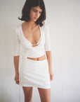 CENTA MINI SHORST SK.WHITE
