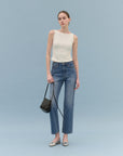 Romy Straight Crop Denim