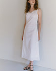 ELLA DRESS. WHITE