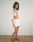 CENTA MINI SHORST SK.WHITE