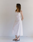 ELLA DRESS. WHITE