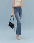 Romy Straight Crop Denim