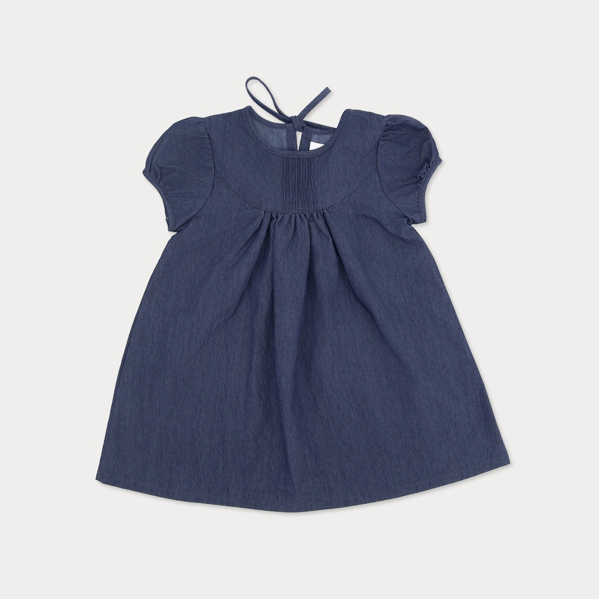 Berry denim dress