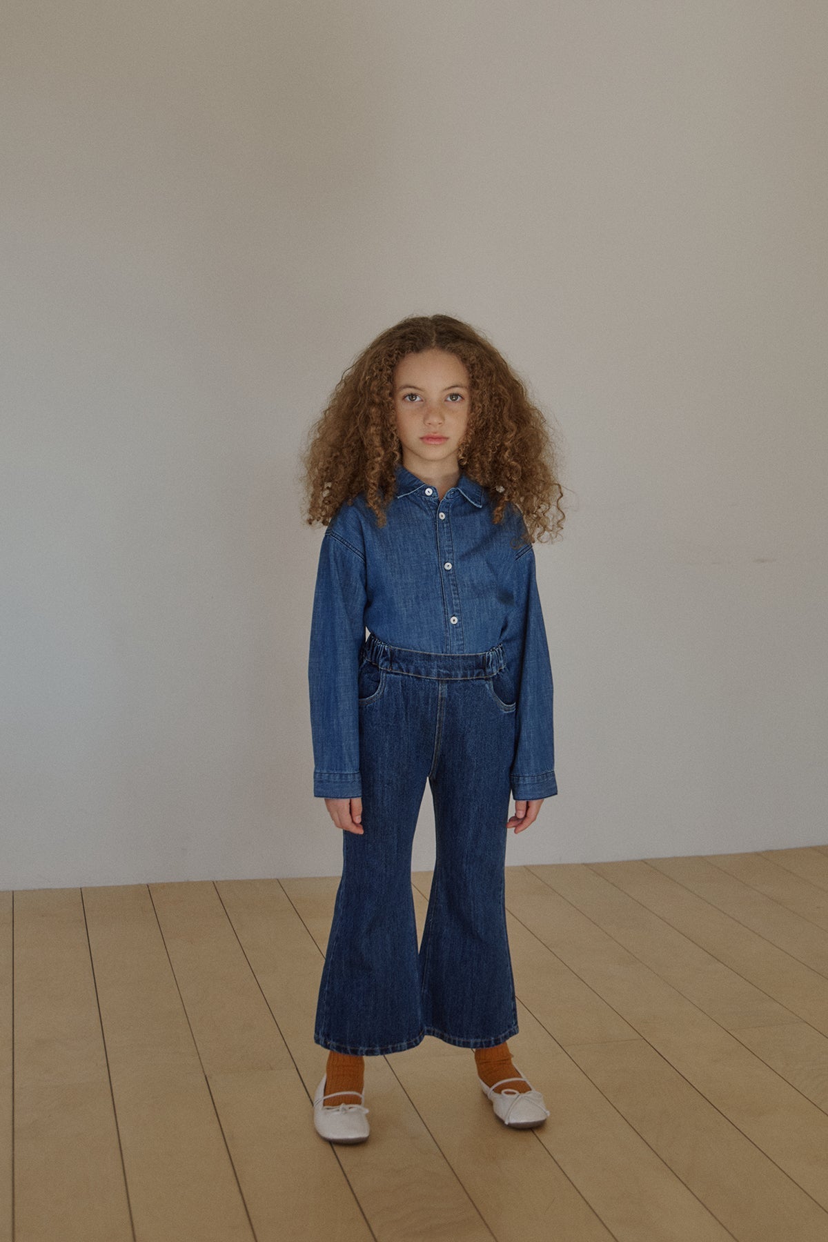 Pony denim pants