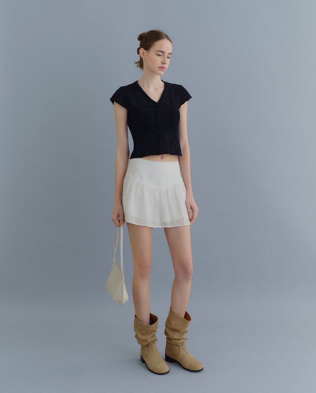 Darin Shirring PantSkirt