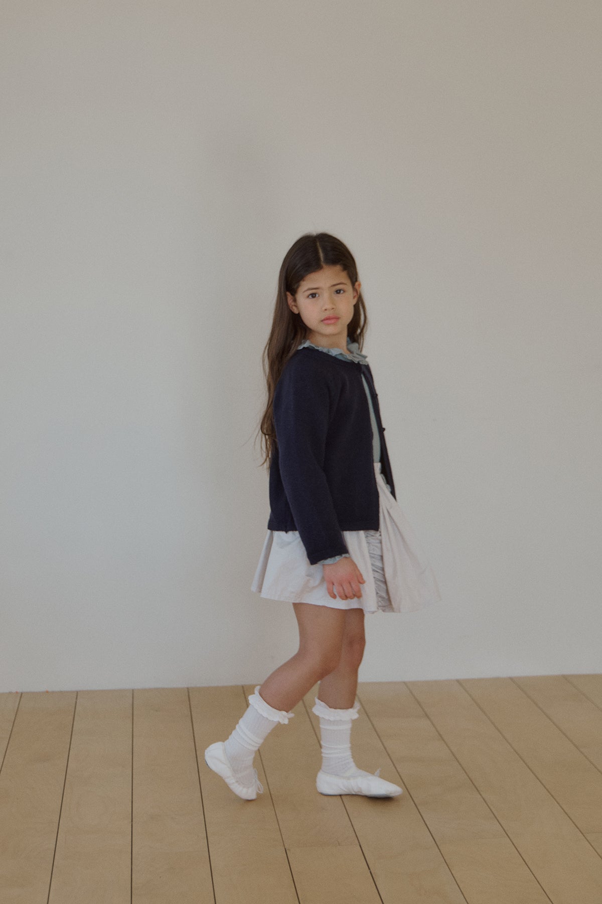 Petite button cardigan