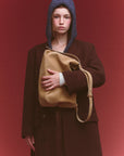Abie Soft Bread Bag.Sand Beige