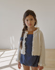 Nile frill cardigan
