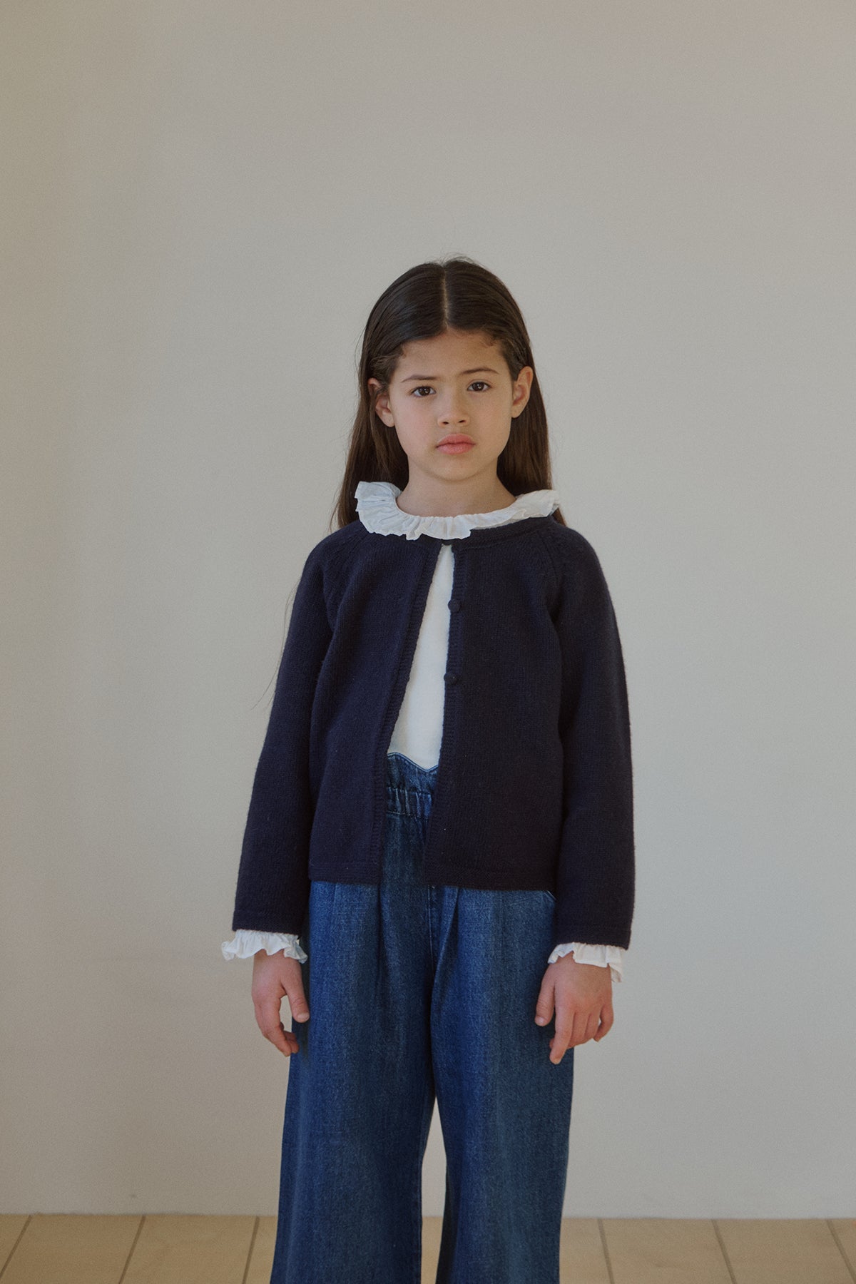 Petite button cardigan