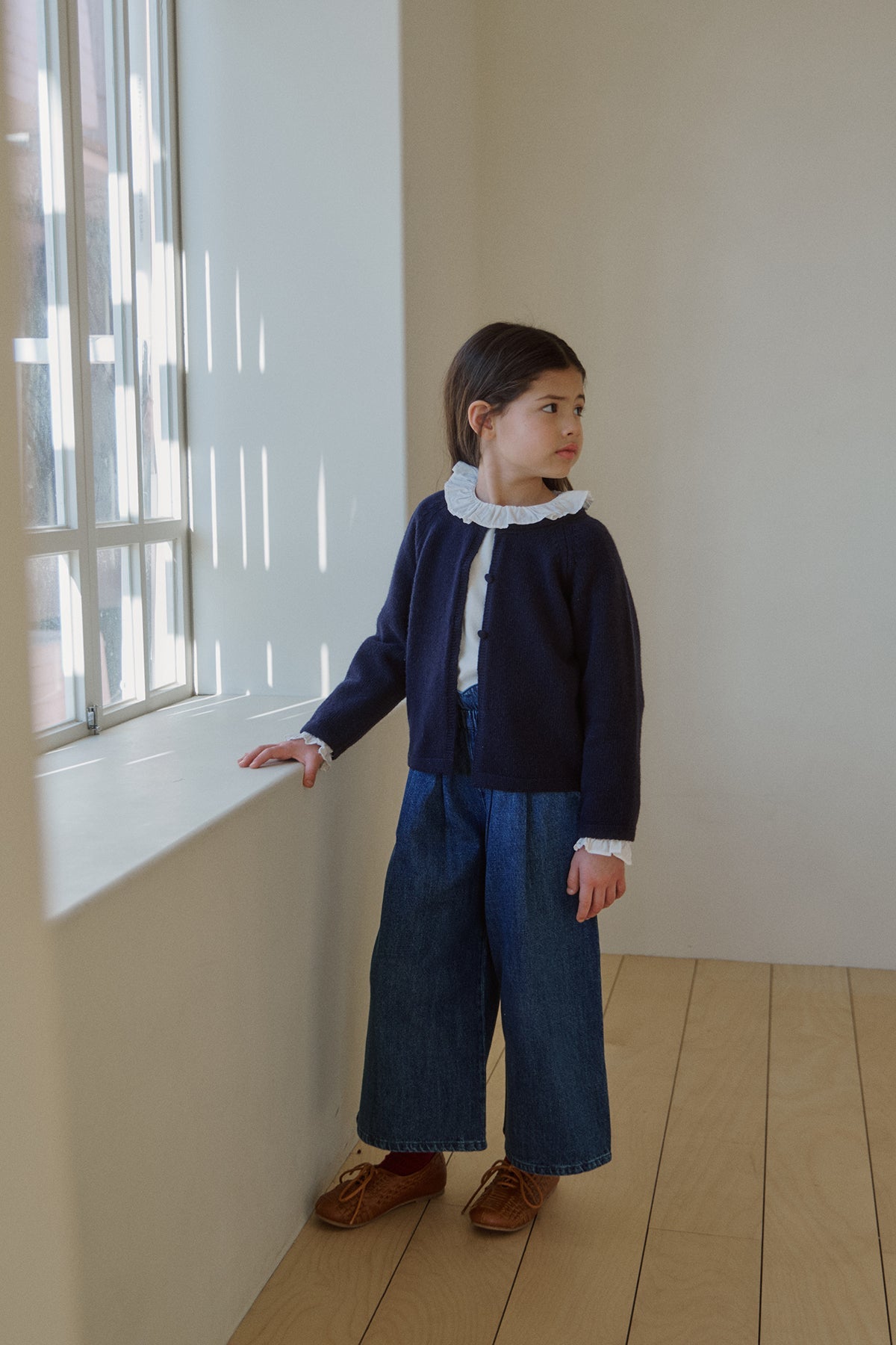 Petite button cardigan