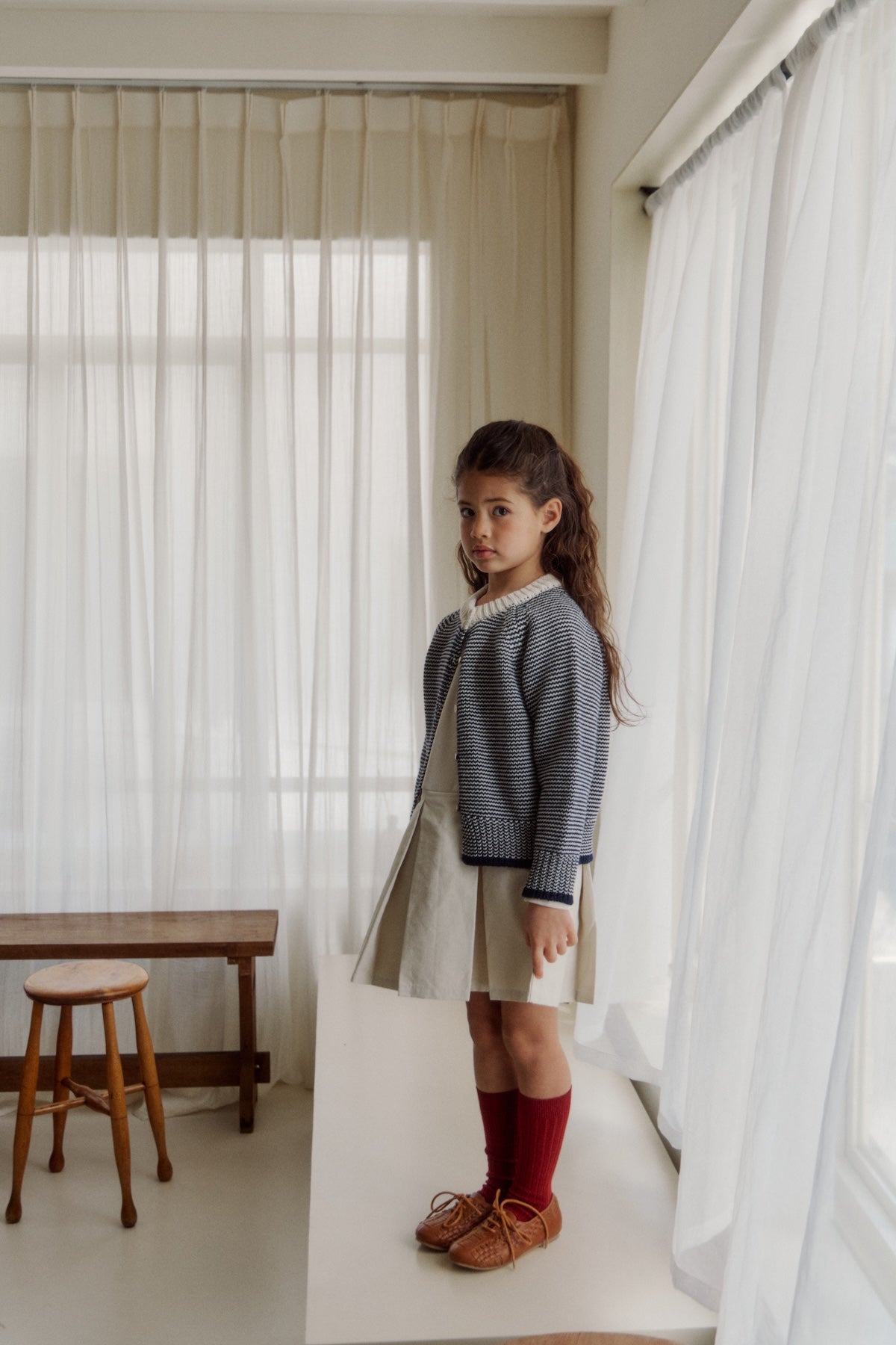 Classic stripe cardigan