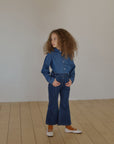 Pony denim pants