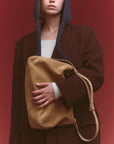 Abie Soft Bread Bag.Sand Beige