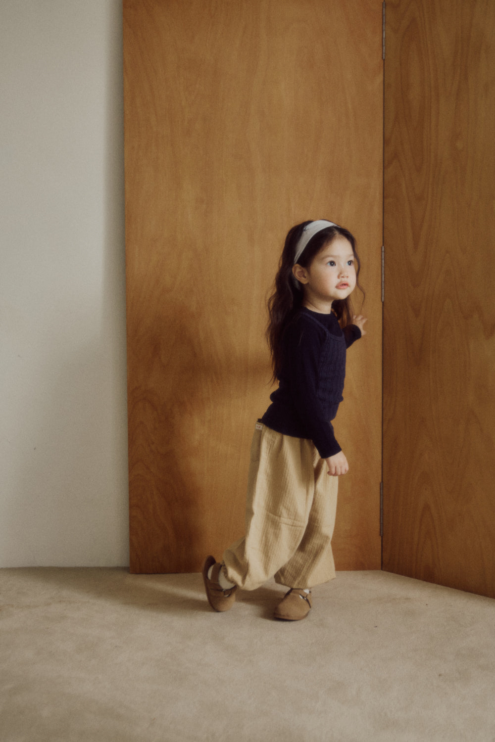 herringbone banding pants