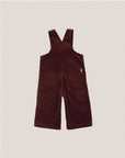 corduroy overalls.brown