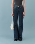 Wide Flared Denim