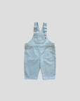 tapered overall.light denim