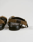 Suede straps sandals