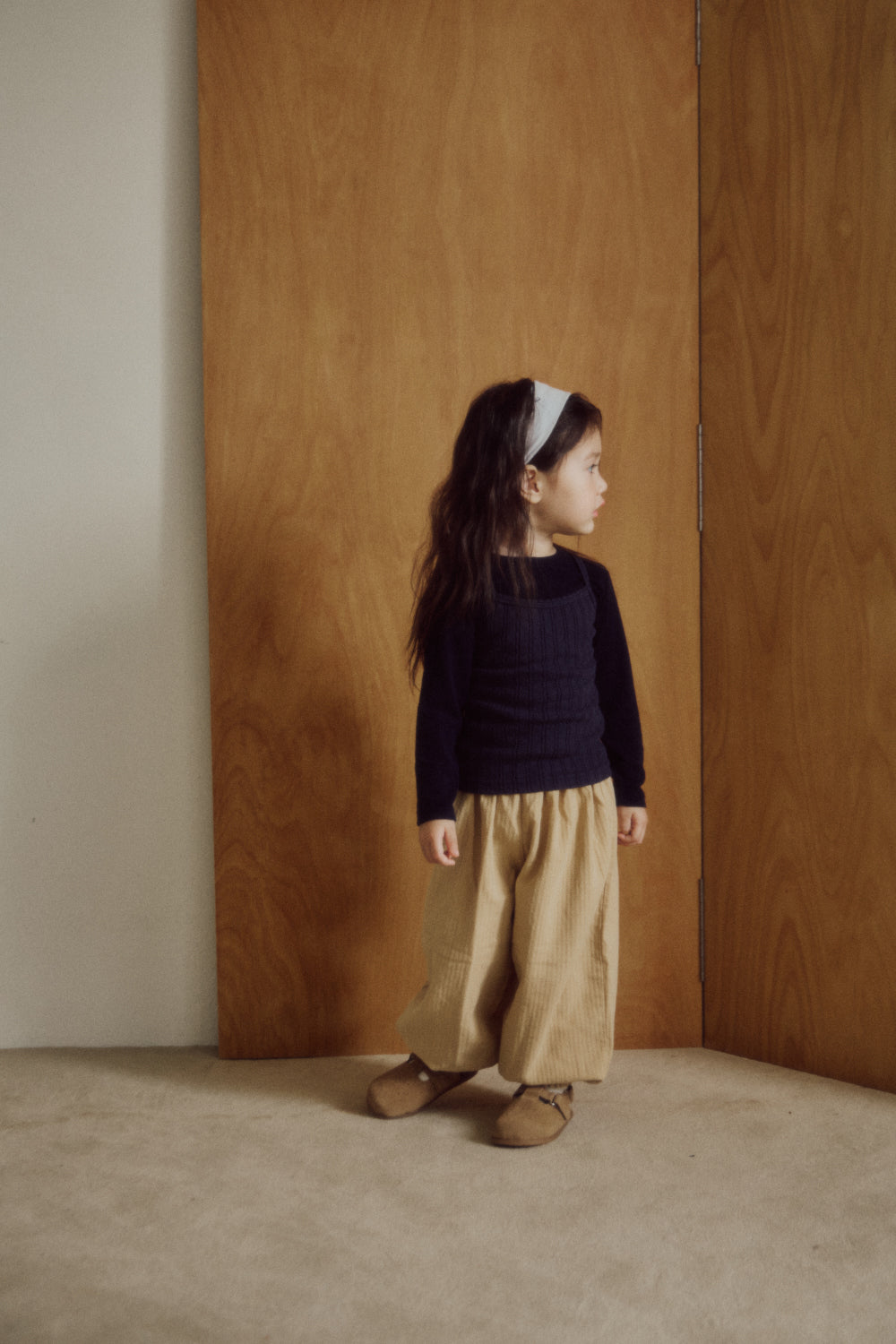 herringbone banding pants