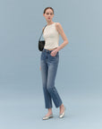 Romy Straight Crop Denim