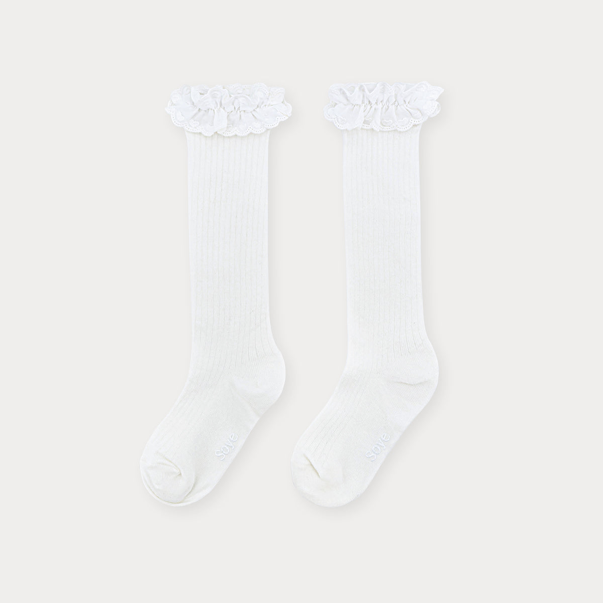 Heart frill socks