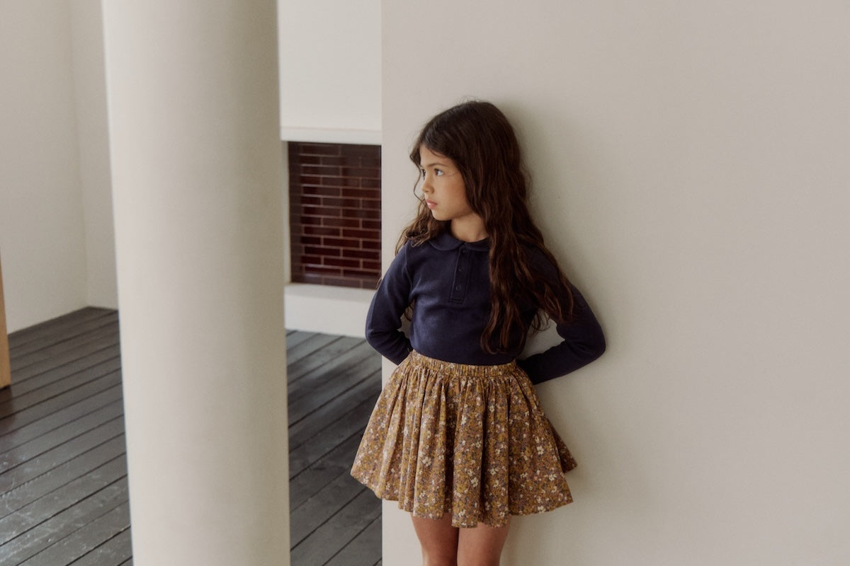 Fiora skirt.Mustard