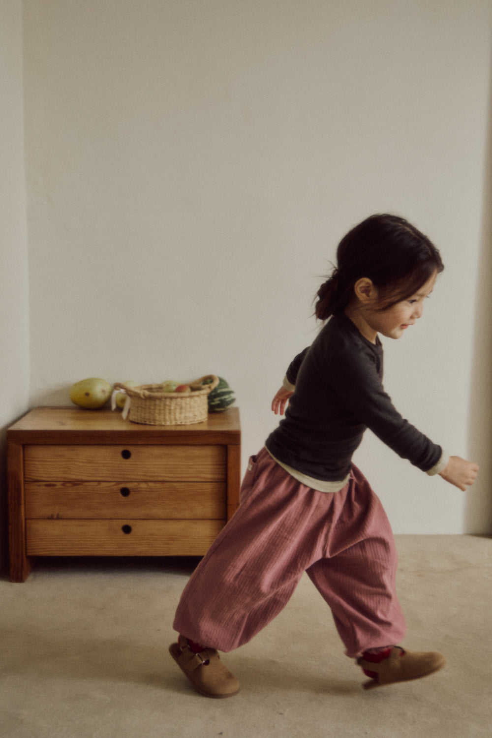 herringbone banding pants