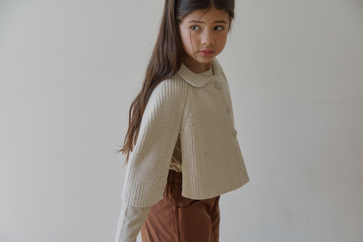 Sendy knit cape