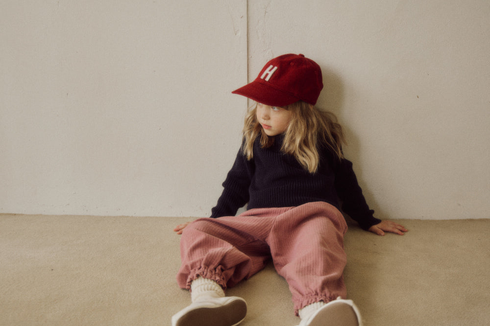 herringbone banding pants