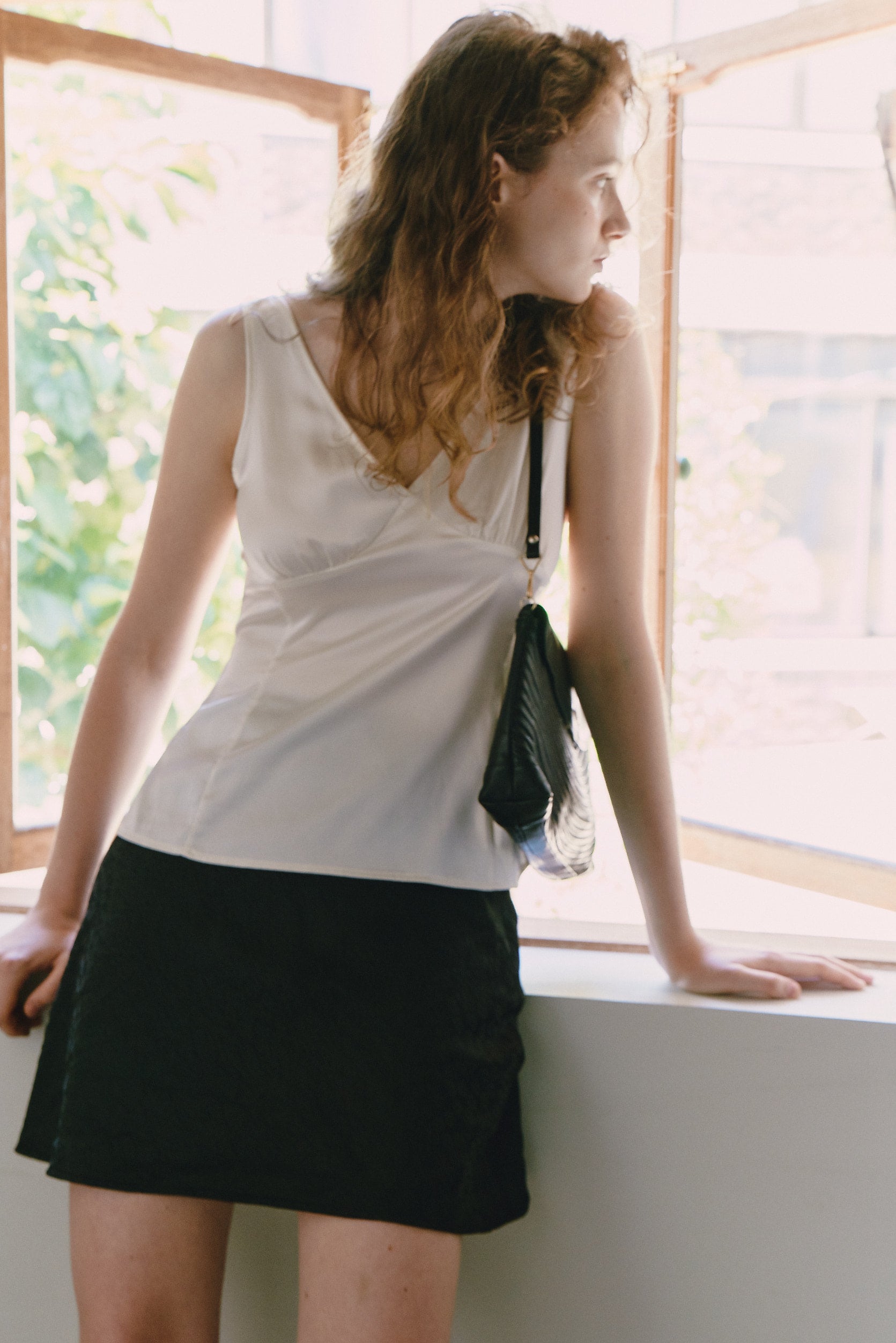 JACQUARD MINI SK.BLACK