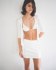 CENTA MINI SHORST SK.WHITE