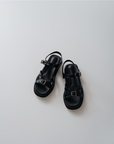 Buckle Sandal in Leather