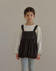 Prinballoon blouse. Black