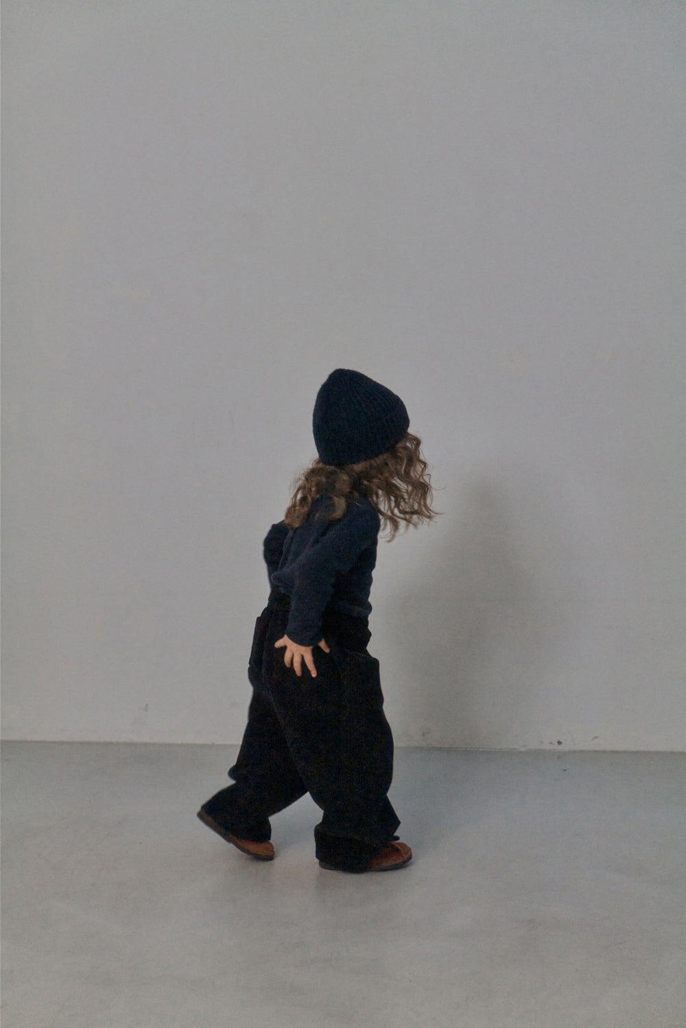 Button corduroy pants