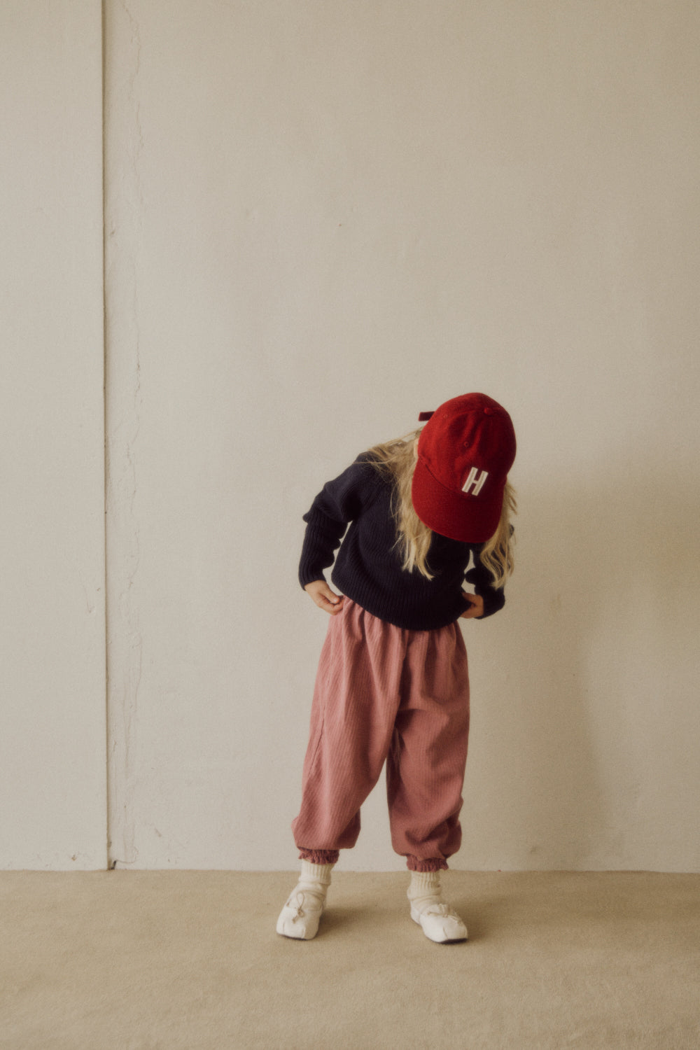 herringbone banding pants