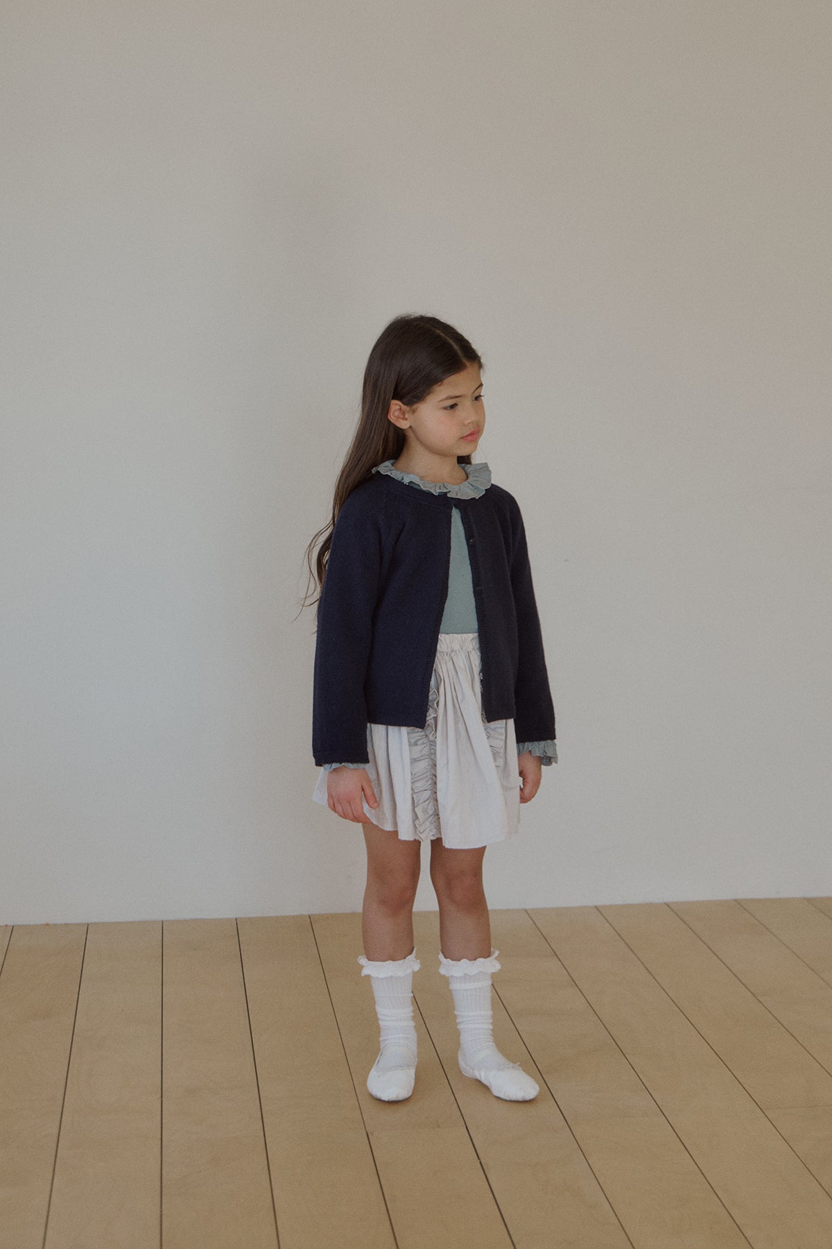 Petite button cardigan