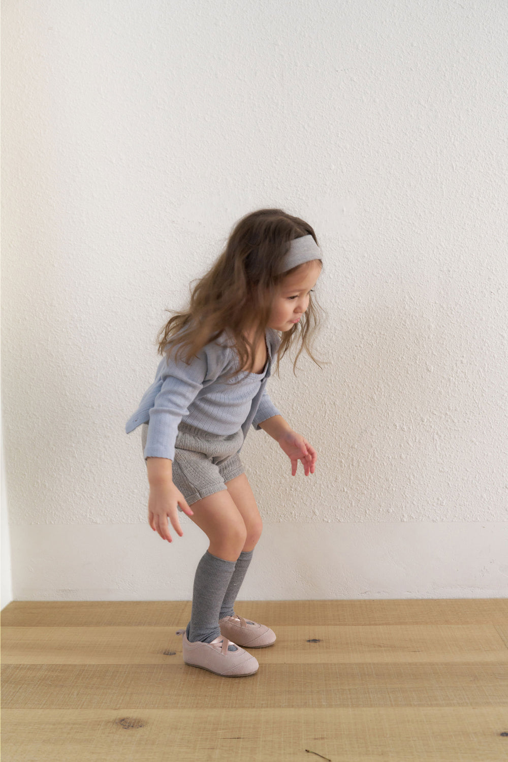 Eyelet pico cardigan