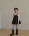 Prinballoon blouse. Black