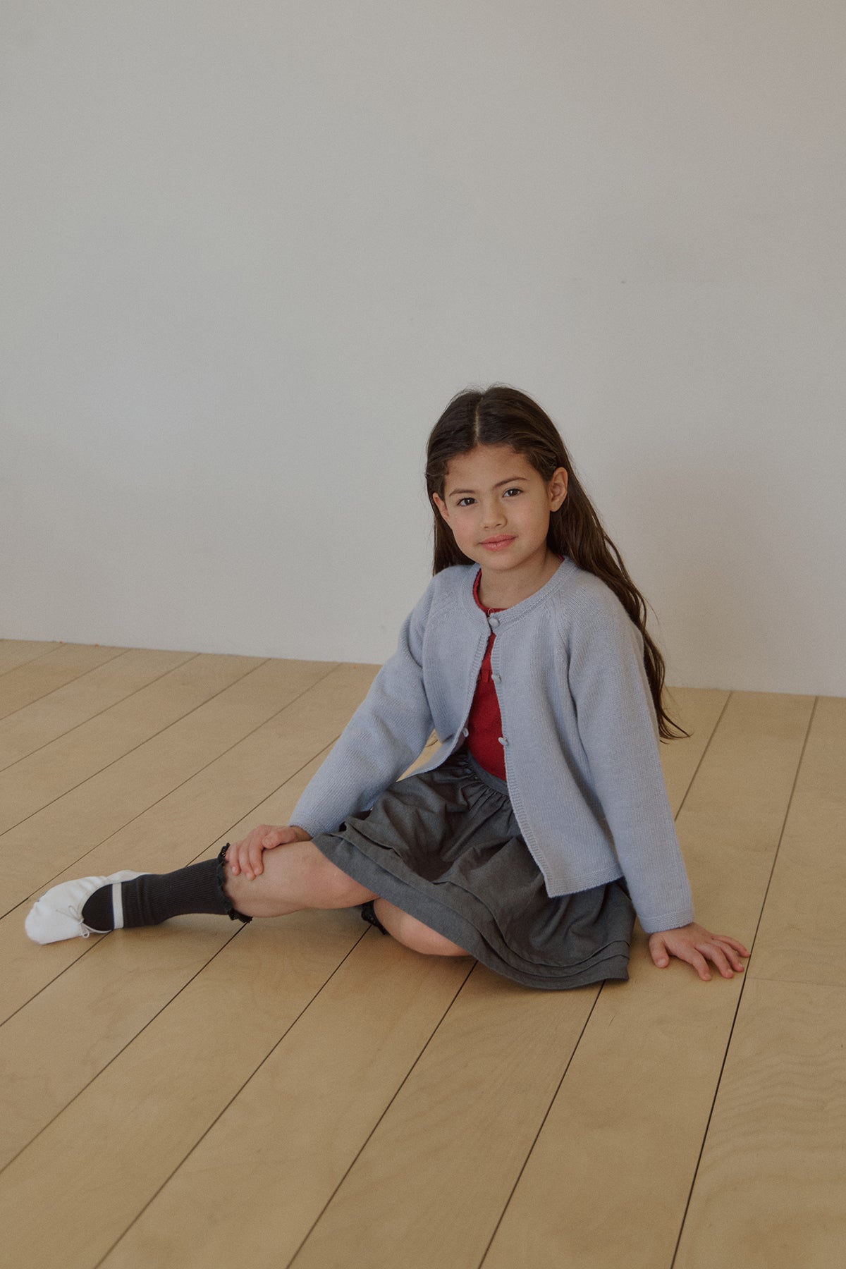 Petite button cardigan