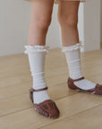 Heart frill socks