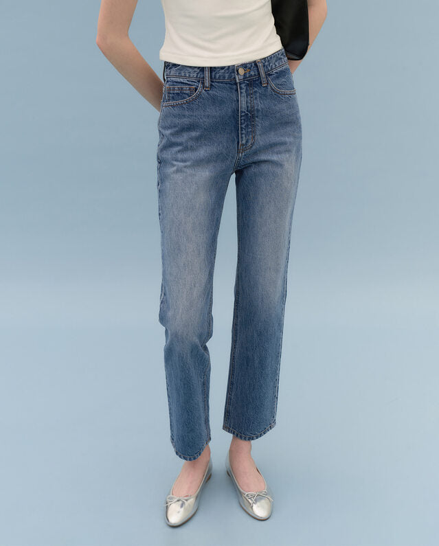 Romy Straight Crop Denim