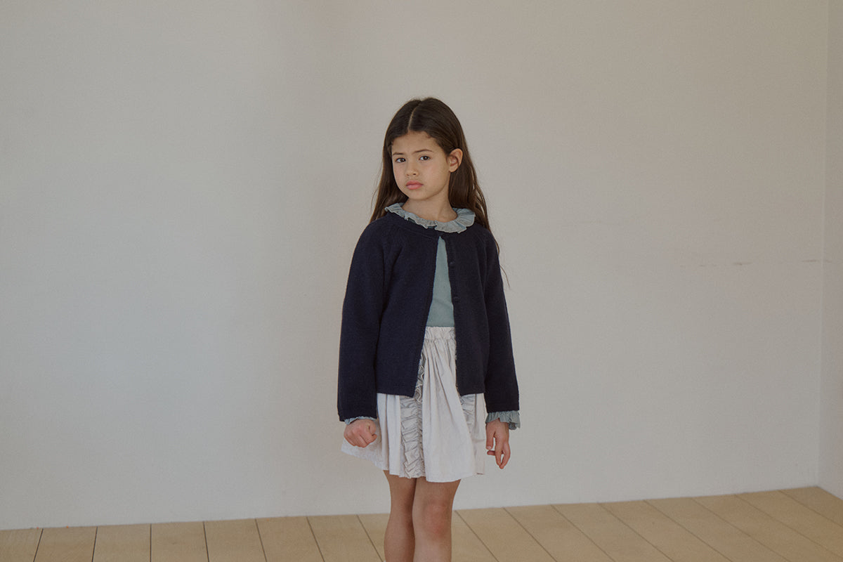 Petite button cardigan