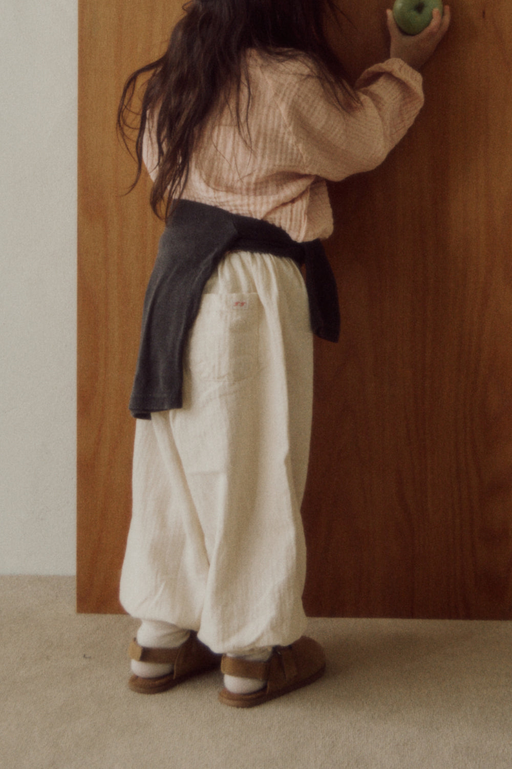 herringbone banding pants