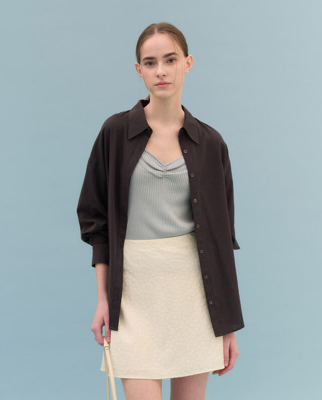 Moire Knit Sleeveless