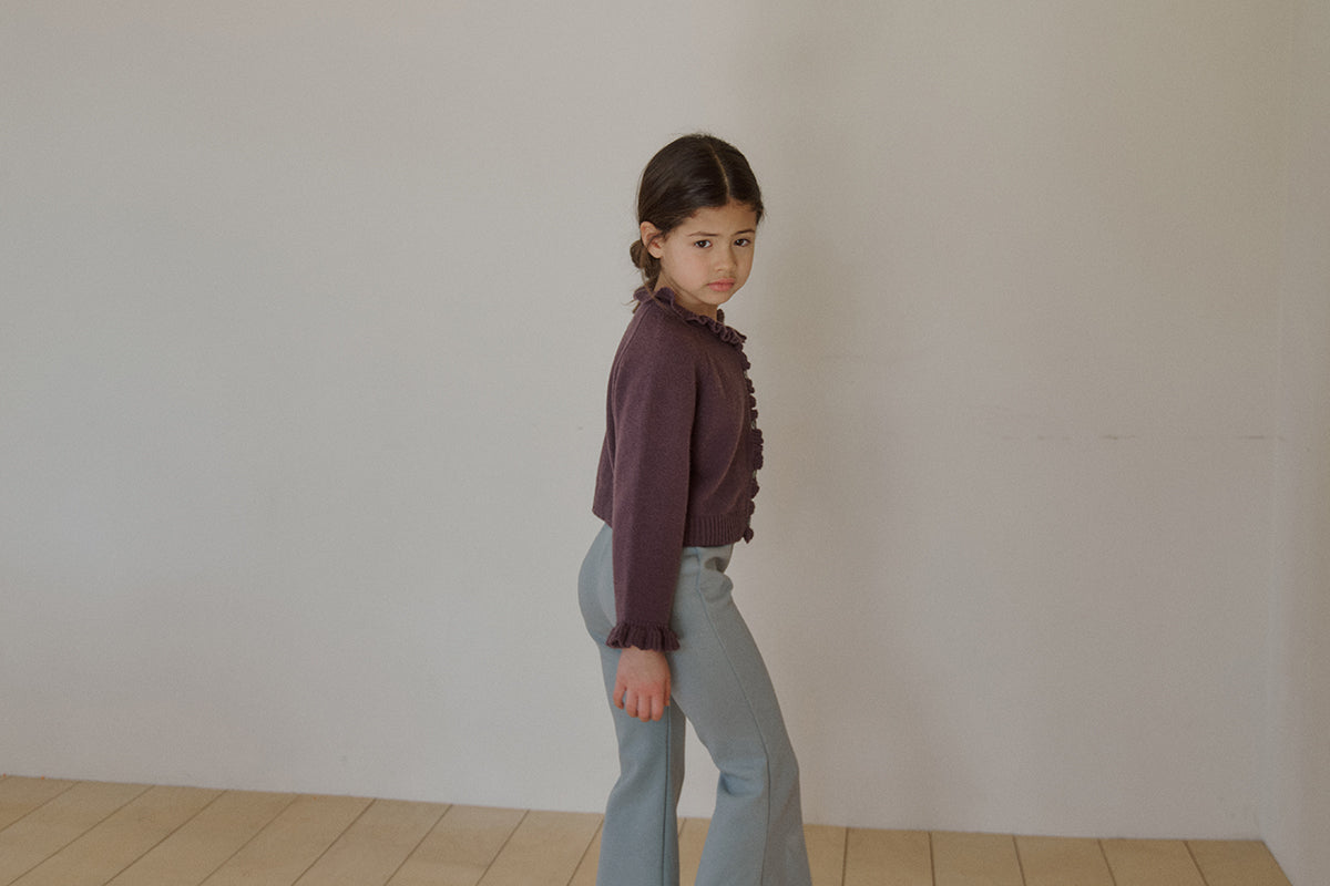 Bonbon slit pants