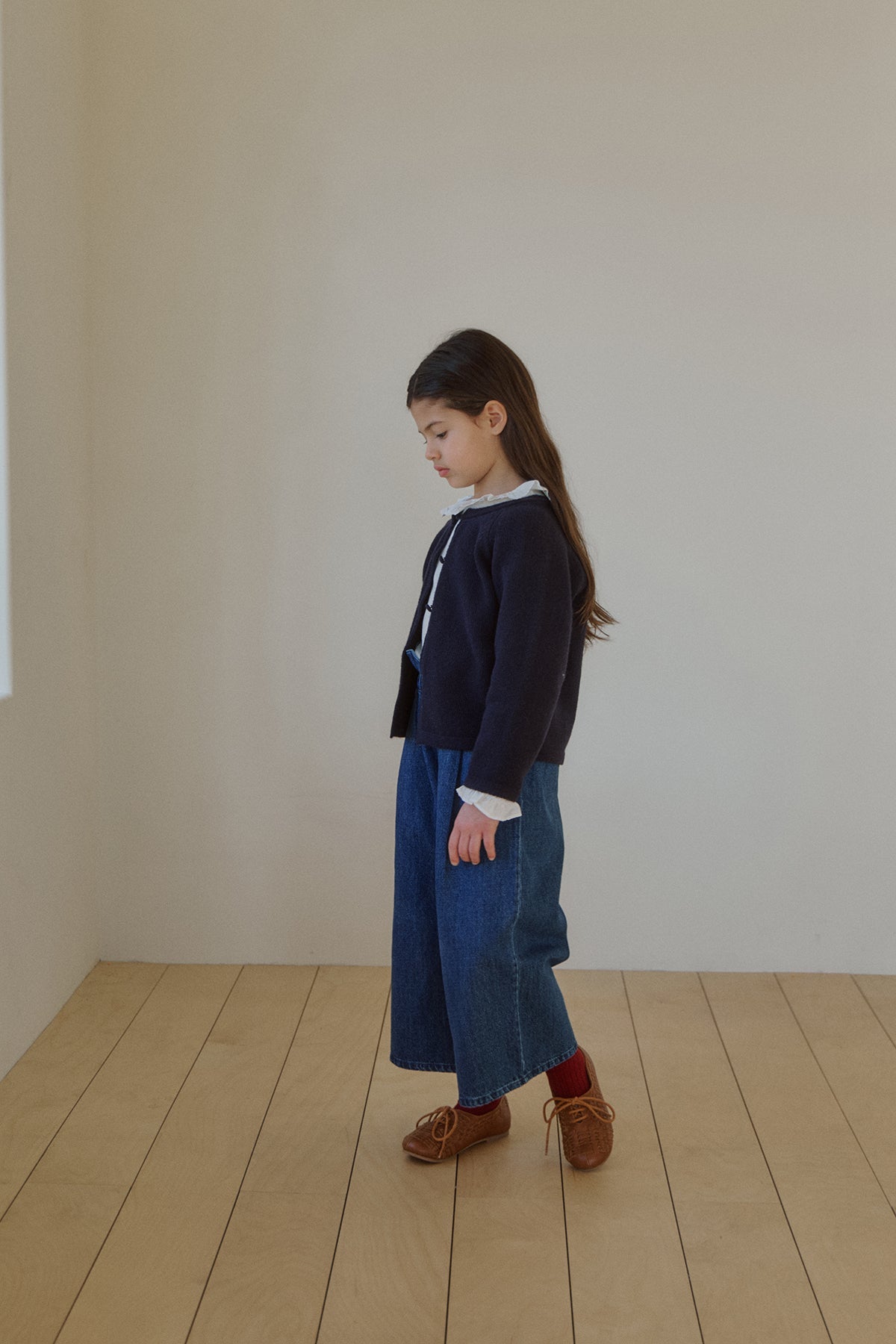 Petite button cardigan