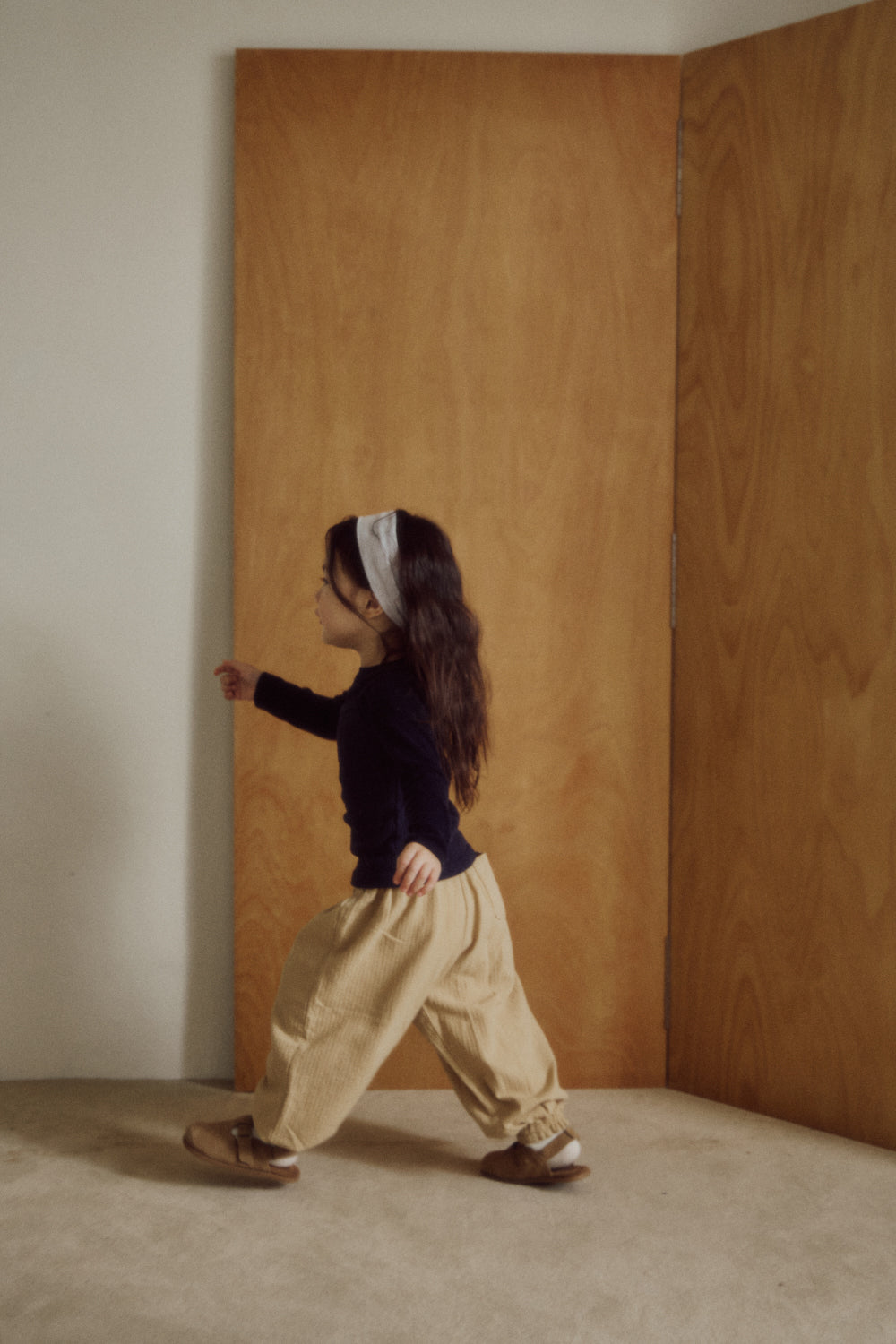 herringbone banding pants