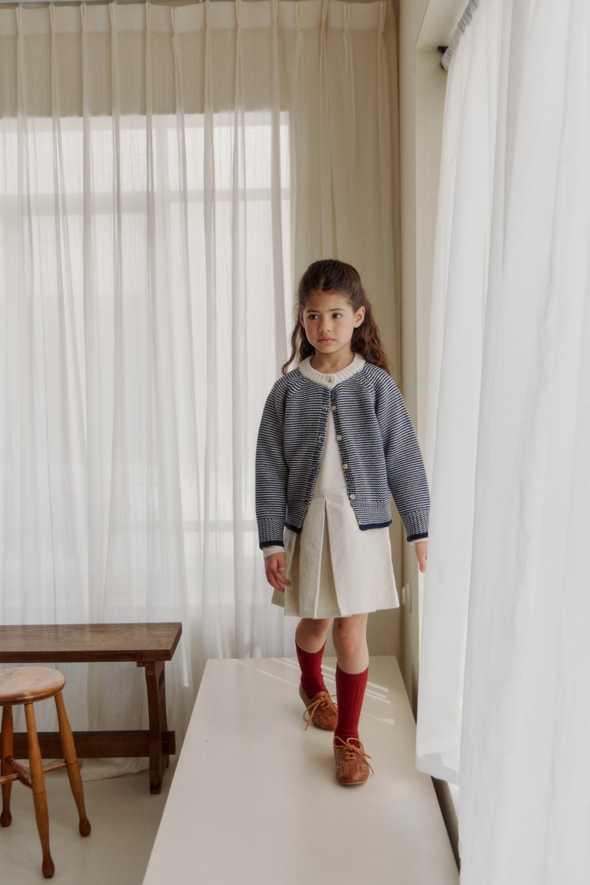 Classic stripe cardigan